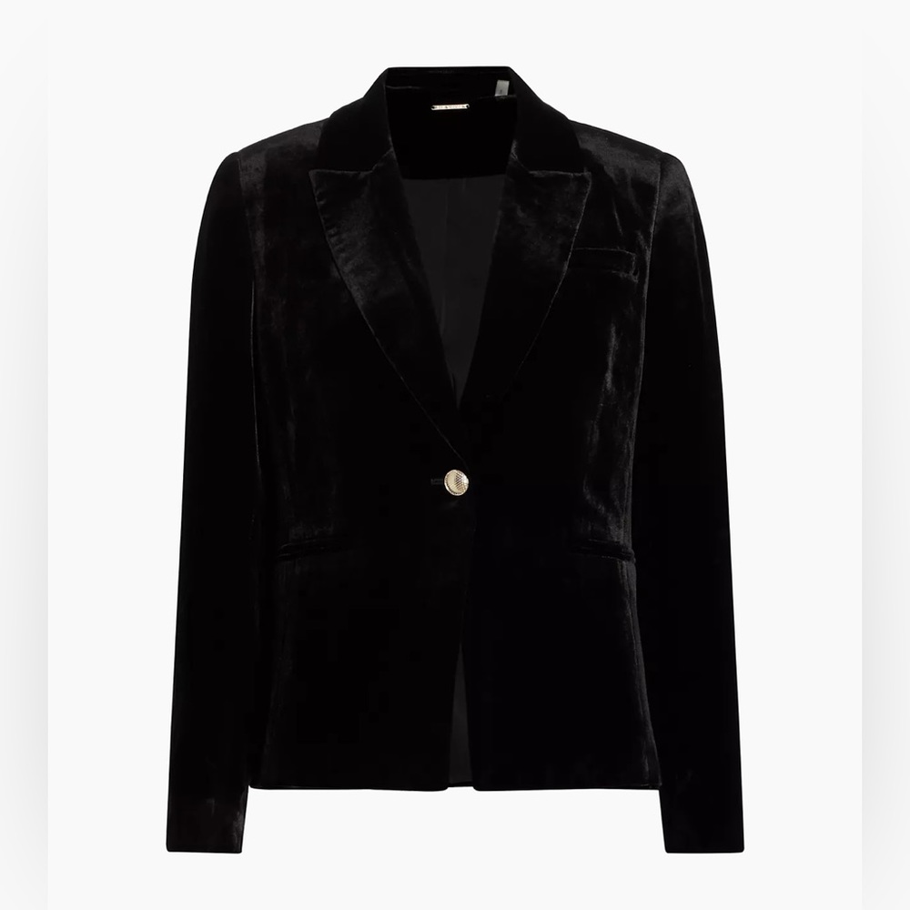 Elie Tahari Velvet Blazer - Picture 7 of 10
